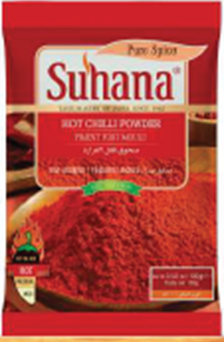 Suhana Red Chilli Powder spice product